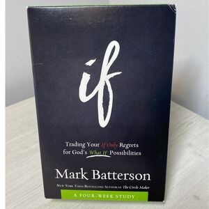 If Mark Batterson 4 Week Study Kit Hardcover Book Participant Guide DVD Set Box